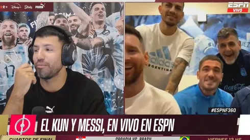 VIDEO | En medio de los rumores de su lesión, De Paul apareció en el vivo del Kun Agüero y Messi: qué dijo