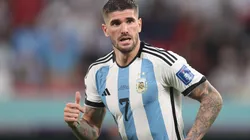 Insólito: revelan cómo se lesionó De Paul en la Selección Argentina