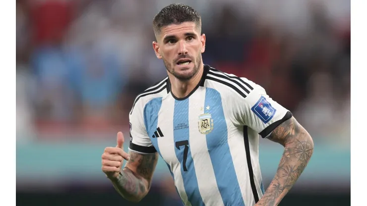 Insólito: revelan cómo se lesionó De Paul en la Selección Argentina