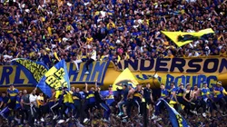 Los hinchas de Boca esperan por la fiesta en su día.