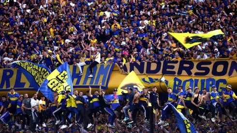 Los hinchas de Boca esperan por la fiesta en su día.