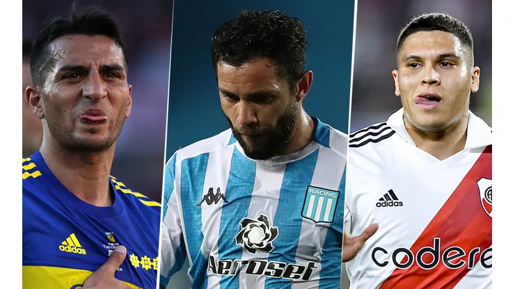 González, Mena y Quintero, tres que terminan contrato en diciembre.