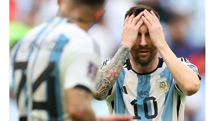 El mal recuerdo de Messi con el juez de Argentina-Países Bajos.