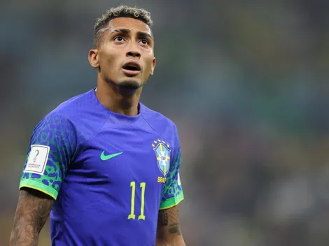 La cruda respuesta de Raphinha cuando le preguntaron si está viendo el Mundial de Messi