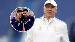 El increíble elogio de Ancelotti para Julián Álvarez y Enzo Fernández