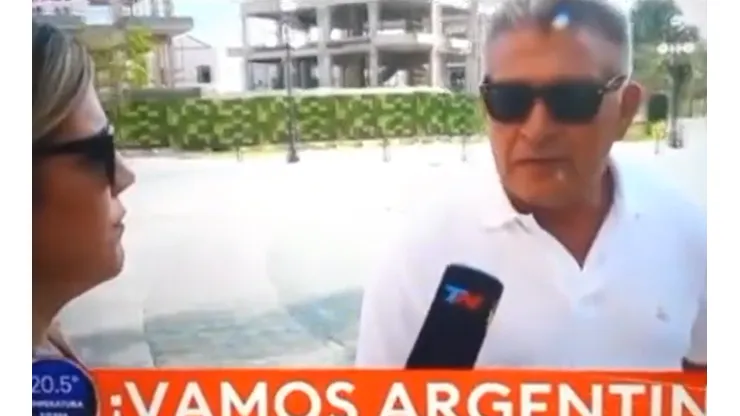 VIDEO | En TN le hicieron una nota a Borghi sin saber que era él
