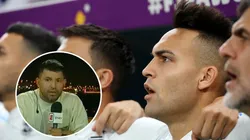 Tras la polémica, el Kun Agüero bancó a Lautaro: "Va a ser clave"