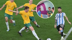 El gesto de Messi con los futbolistas de Australia tras el pase a cuartos de Argentina
