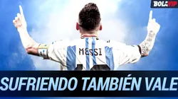 Sufriendo también vale: Argentina y un paso más para seguir soñando