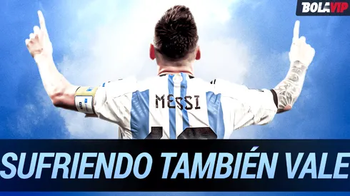 Sufriendo también vale: Argentina y un paso más para seguir soñando