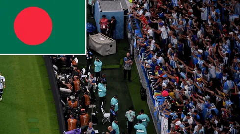 Devolución de gentilezas: el gesto que tuvieron hinchas argentinos con Bangladesh