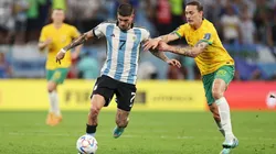 El mensaje de De Paul al hincha argentino tras el triunfo ante Australia: "Soñemos"