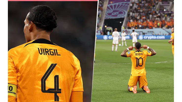 Por qué Depay y Van Dijk no usan su apellido en la camiseta de Países Bajos: la triste historia