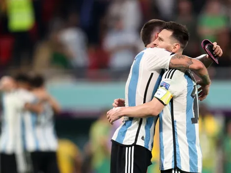 De Paul a Messi en el campo de juego: "Un pasito más"