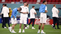 VIDEO | Al ritmo de la gente: De Paul entró al estadio cantando con los hinchas de la Selección