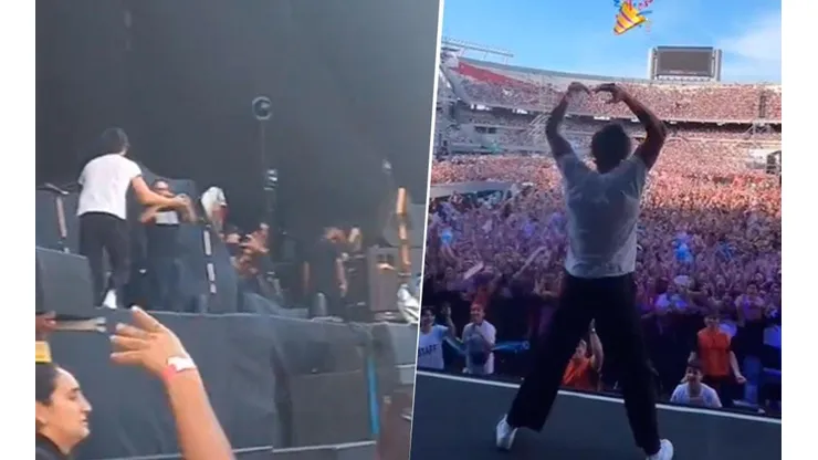 VIDEO | Harry Styles apareció de la nada en el escenario para festejar el triunfo de Argentina