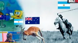 Los mejores memes de Argentina vs. Australia.