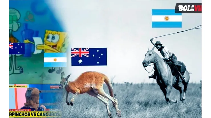 Los mejores memes de Argentina vs. Australia.