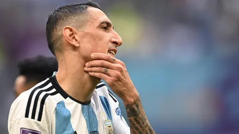 Di María entrena diferenciado a horas del partido con Australia