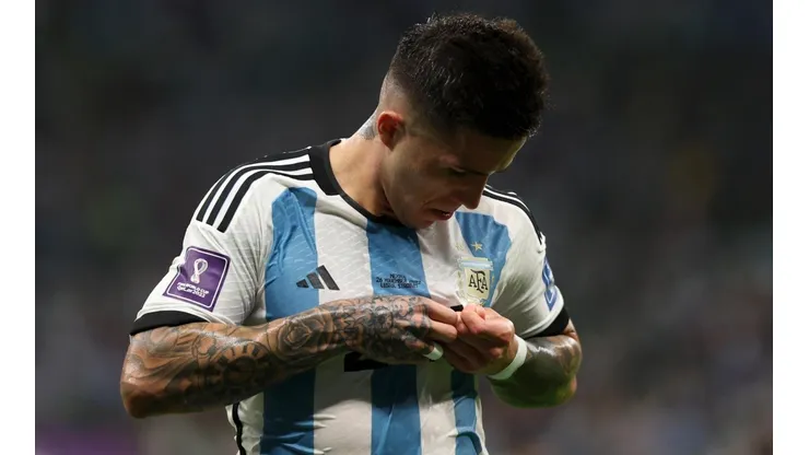 "Estoy super mal": el viejo posteo de Enzo Fernández en Facebook que se hizo viral antes del partido