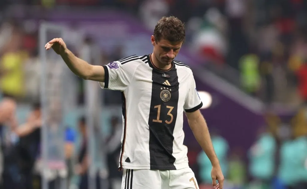 Thomas Müller en la Selección de Alemania.