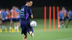 Sorpresa: los 3 jugadores que probó Scaloni para reemplazar a Di María