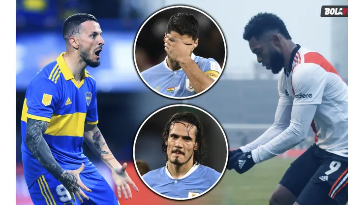 "Con Bover no se jode": hinchas de Boca y River, unidos contra Cavani y Suárez