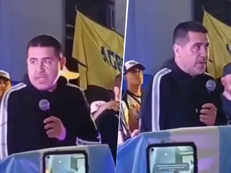 Reapareció Riquelme con una promesa a los hinchas de Boca: "El año que viene..."