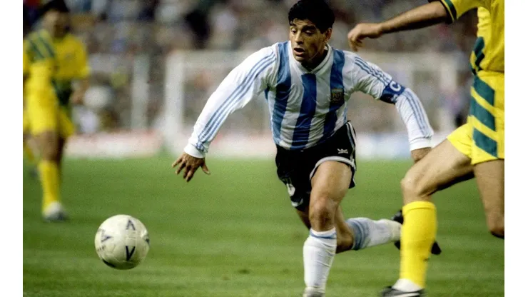 Maradona, en sus tiempos de resurrecciones, ante Australia