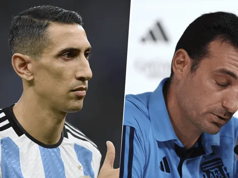 El aviso de Scaloni sobre la situación física de Di María