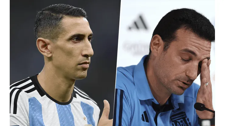 El aviso de Scaloni sobre la situación física de Di María