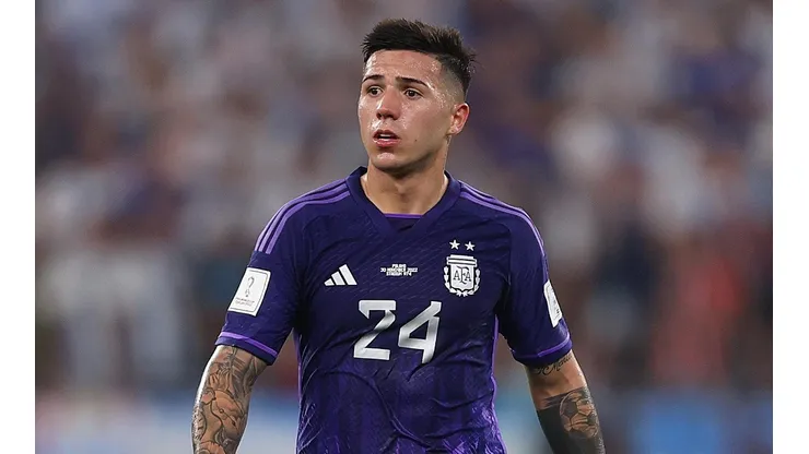 El nuevo look de Enzo Fernández para los octavos de final del Mundial