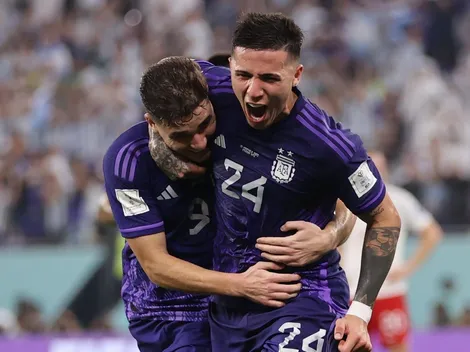 "Scuola River": lluvia de elogios del comentarista italiano tras el gol de Julián Álvarez