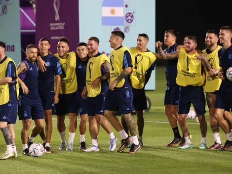 Entrenamiento liviano, asado y familia: el día de la Selección pensando en Australia