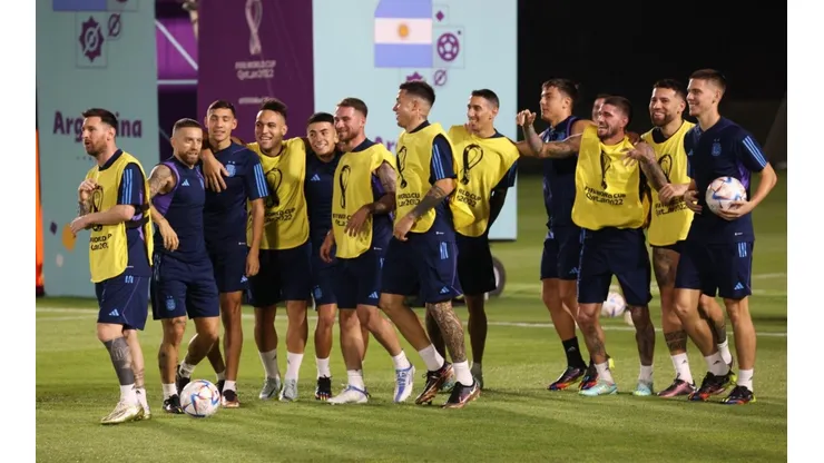 Entrenamiento liviano, asado y familia: el día de la Selección pensando en Australia