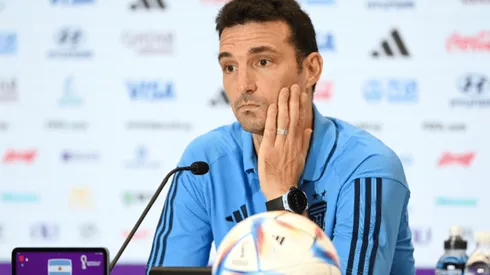 La bronca de Scaloni en plena conferencia de prensa: "No lo puedo entender"