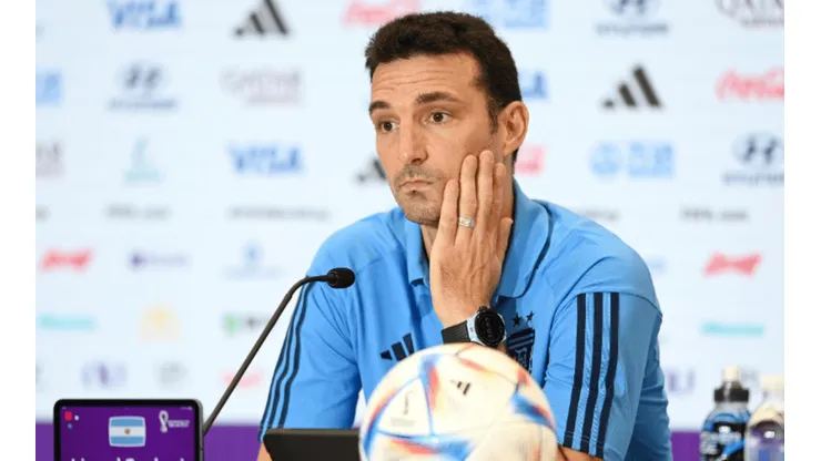 La bronca de Scaloni en plena conferencia de prensa: "No lo puedo entender"