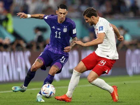 Se salvó del desgarro: Di María sufrió una contractura y es duda para jugar con Australia