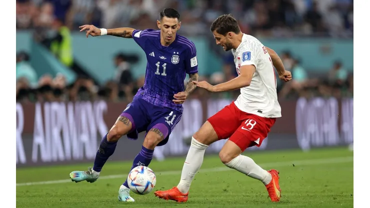 Se salvó del desgarro: Di María sufrió una contractura y es duda para jugar con Australia