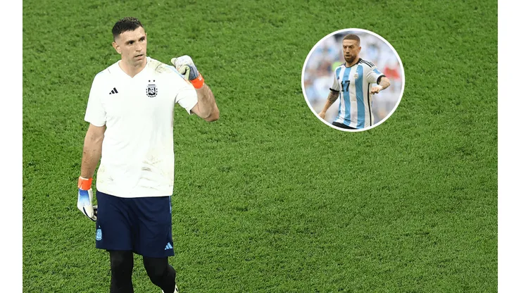 "Tranqui la cosa": el picante intercambio entre Papu Gómez y Dibu Martínez tras la victoria de Argentina