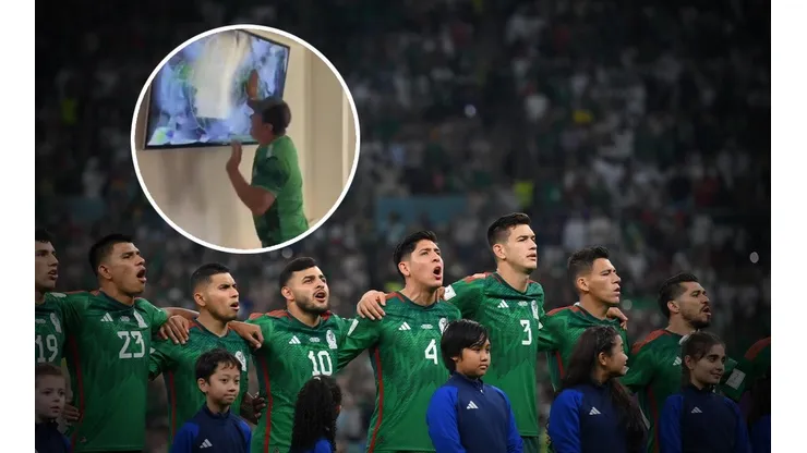 Se volvió loco: la reacción de un mexicano tras quedarse afuera del Mundial.