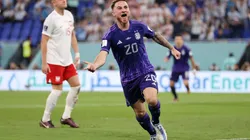 VIDEO | Mac Allister le da la ventaja a la Selección con un golazo desde el vestuario