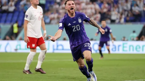 VIDEO | Mac Allister le da la ventaja a la Selección con un golazo desde el vestuario