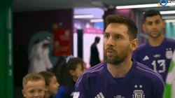 VIDEO | La increíble reacción de los nenes que saludaron a Messi antes del partido