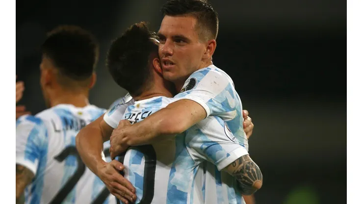 Lo Celso fue papá y las redes se acordaron de una frase de Messi: el motivo