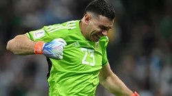 Emiliano Martínez y un buen presente en la Selección Argentina.