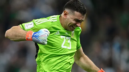 Emiliano Martínez y un buen presente en la Selección Argentina.