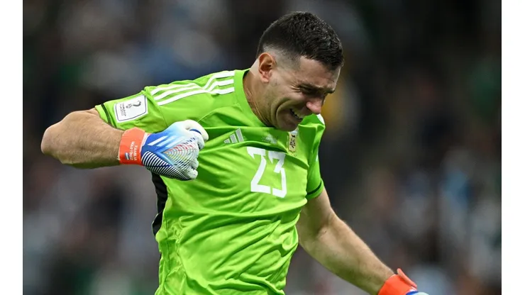 Emiliano Martínez y un buen presente en la Selección Argentina.