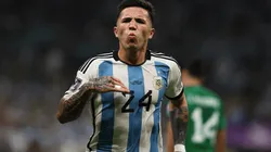 Enzo Fernández, uno de los protagonistas de la Selección de Argentina en el inicio de Qatar 2022
