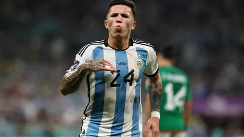 Enzo Fernández, en la mira del Real Madrid.